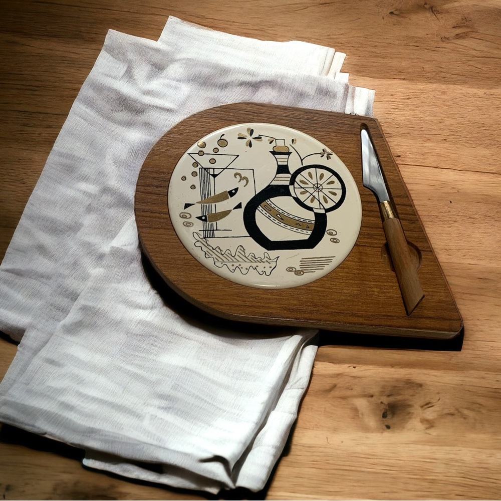 Vintage 60’s Cheese Board by George Briárd